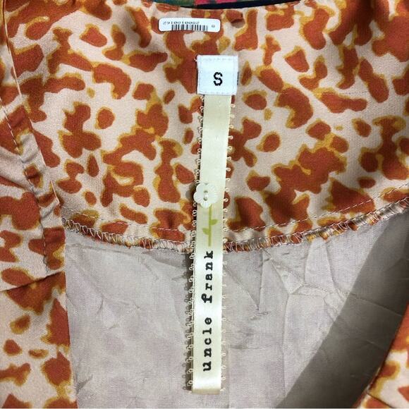 Uncle Frank Boho Print Tunic Dress Size Small EUC - Picture 5 of 8